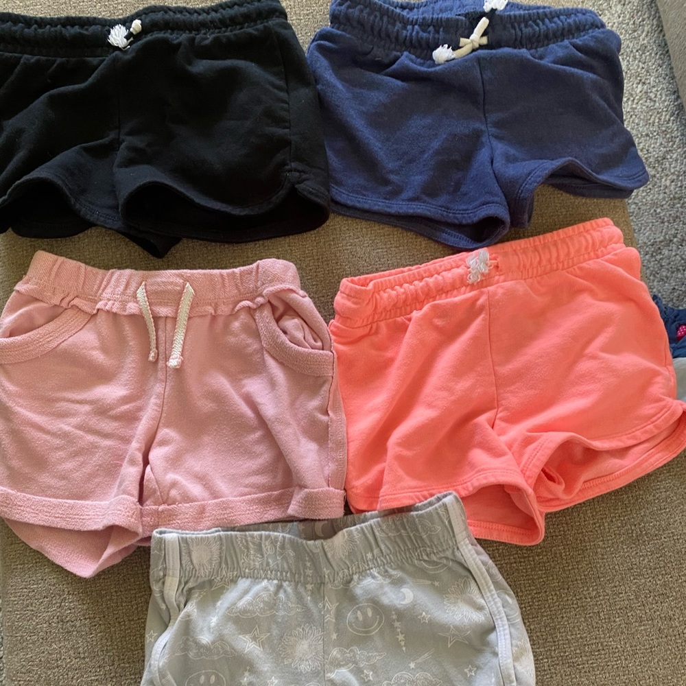 Girls mixed brand - Size S (6/6x) - VGUC shorts lot
